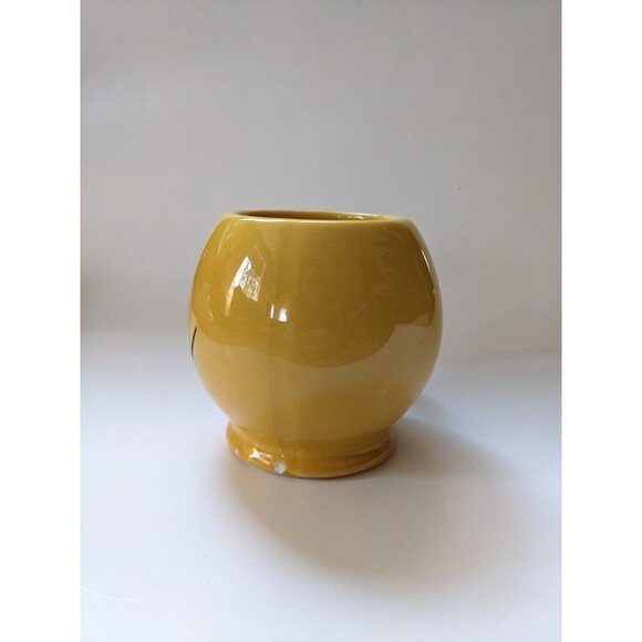 Vintage McCoy Pottery Ceramic Smiley Face Mug 1970's Yellow Made in USA **READ** - Picture 5 of 8